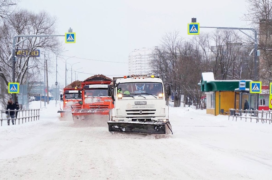 очистка дорожной сети