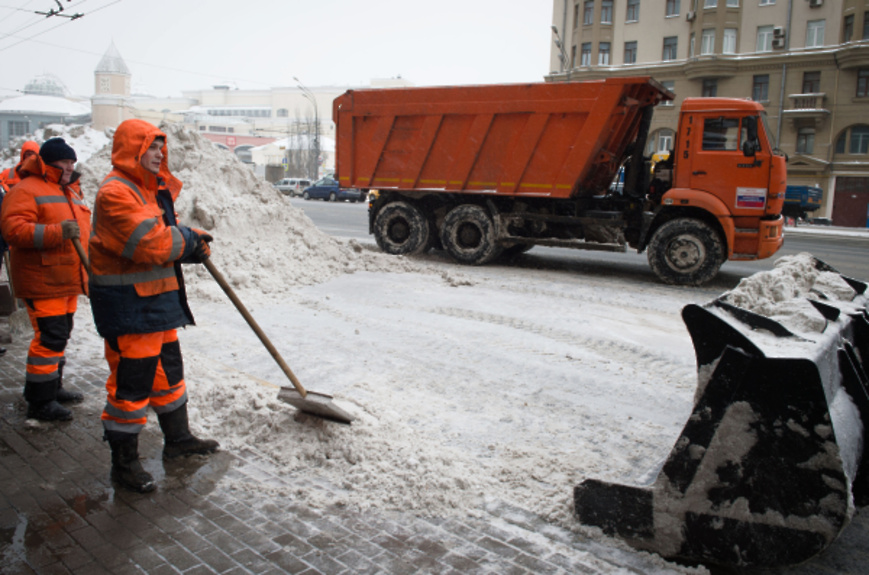 вывоз снега