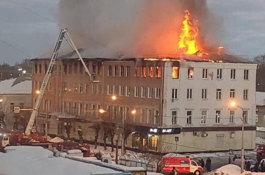 пожар в жилом доме